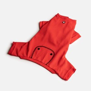 NWT SILVER PAW Thermal Pajamas in Red